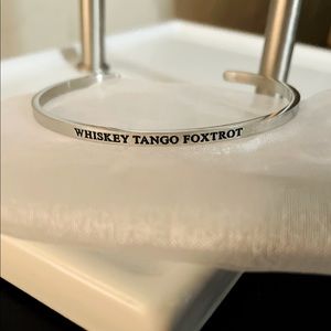 Whiskey Tango Foxtrot Bangle